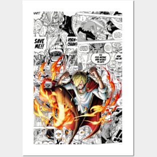 Sanji Vinsmoke Posters and Art